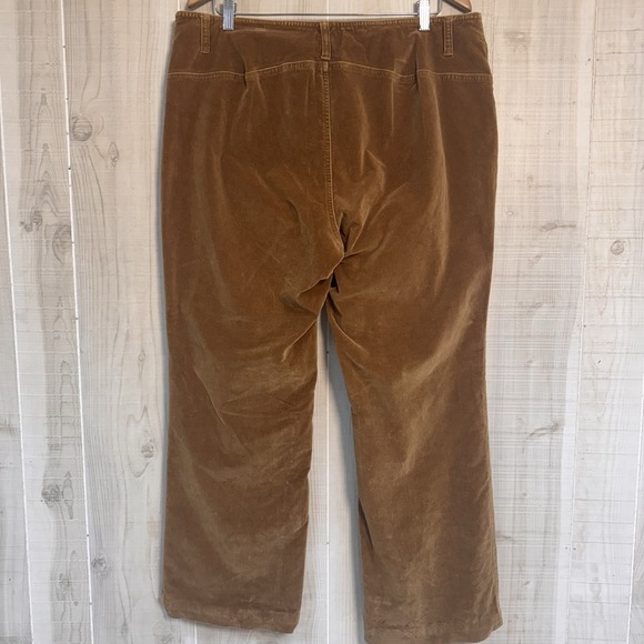 Venezia Womens Suede Feeling Brown Distressed Pant Boho Hipster Low Rise Zip 16R - Picture 2 of 13